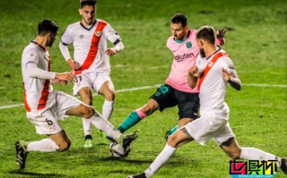 國王杯巴薩客場2-1逆轉巴列卡諾，梅西創國王杯隊史紀錄