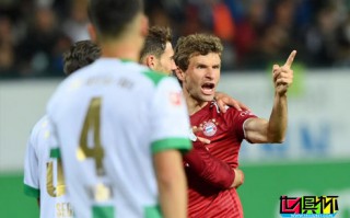 拜仁客場3-1擊敗升班馬菲爾特，穆勒和基米希先后建功